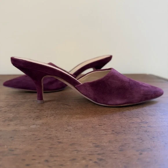 Veronica Beard Merla Kitten Heel - Merlot Women’s Size 6 - Picture 8 of 11